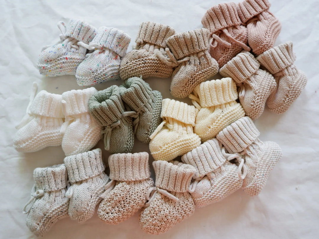 CozyBuds™ – Warme Gebrischti Babyslofli – Winterpantoffel für Chind