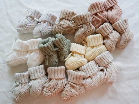 CozyBuds™ – Warme Gebrischti Babyslofli – Winterpantoffel für Chind