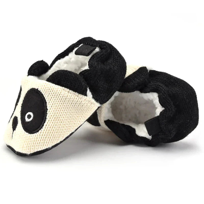 NestleToes™ – Antirutsch Babyslofje us Baumwolle – Warme Baby Schuhe