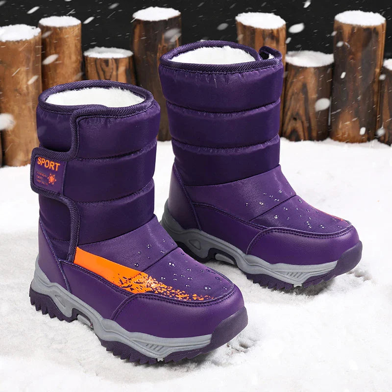 FunSnow™ – Winterstiefel für Chind – Wärmend, Wasserabweisend & Weich