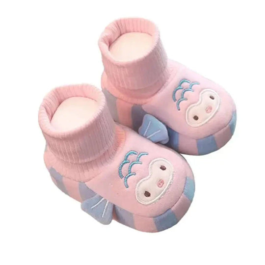NestSteps™ – Warme Antirutsch Babyslofje – Komfortabel & Kuschelig