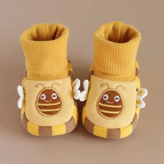 NestSteps™ – Warme Antirutsch Babyslofje – Komfortabel & Kuschelig