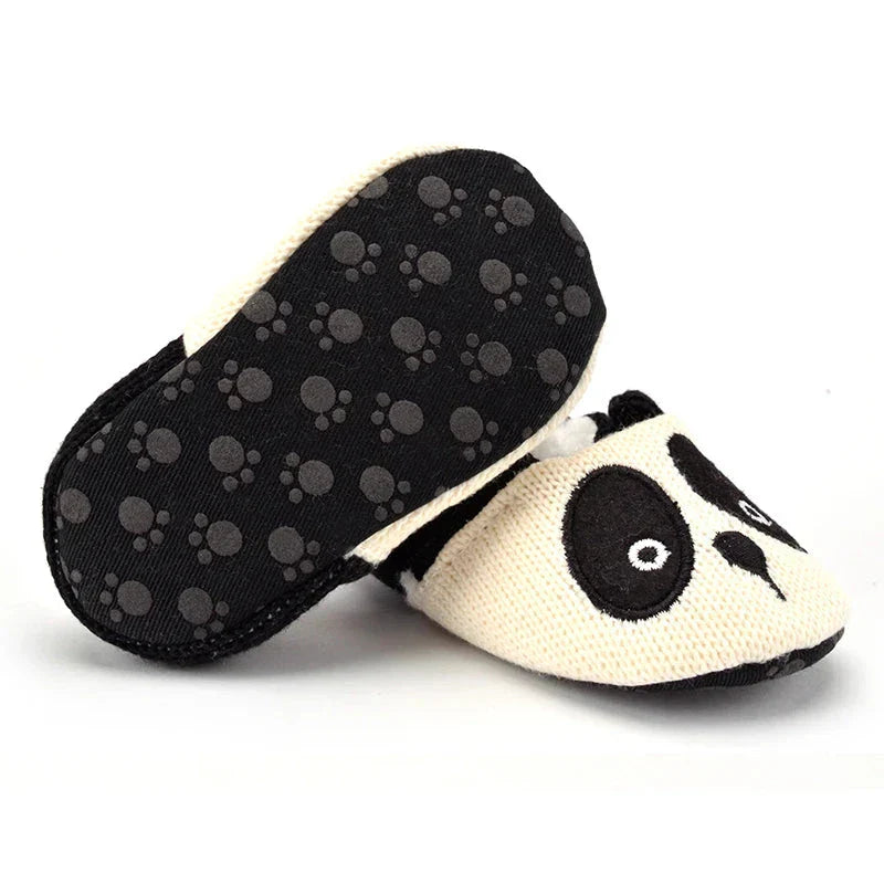 NestleToes™ – Antirutsch Babyslofje us Baumwolle – Warme Baby Schuhe