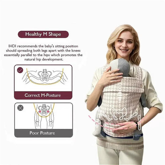 BabyBond™ Babydrager – Ergonomisch, Veilig & Veelzijdig