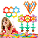 SnowFlakeBlocks™ – Montessori Spielzeug für Chind – Kreativ & Lehrreich