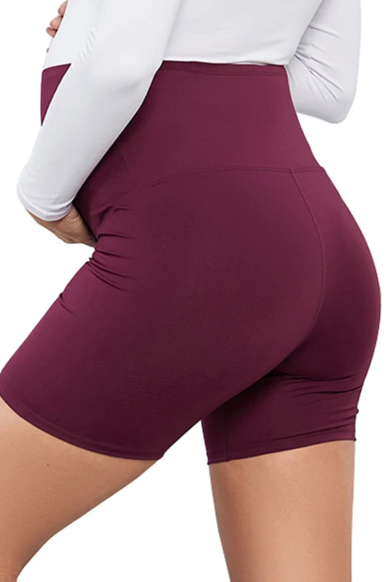 BellyBreeze™ – Schwangerschaftsshorts mit Hohem Bund – Atmungsaktiv & Bequem