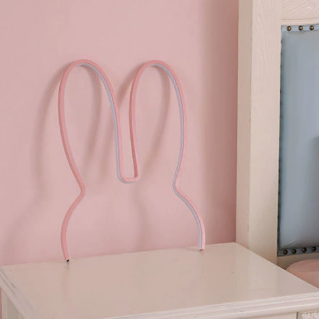 GlowHopper™ – Kaninchen Nachtlicht für Kinderzimmer – USB Aufladbar & Farbwechsel