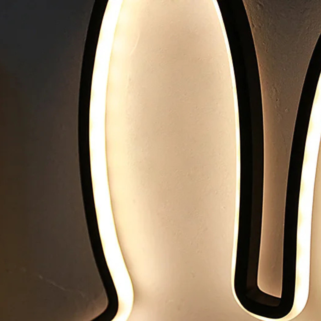 GlowHopper™ – Kaninchen Nachtlicht für Kinderzimmer – USB Aufladbar & Farbwechsel