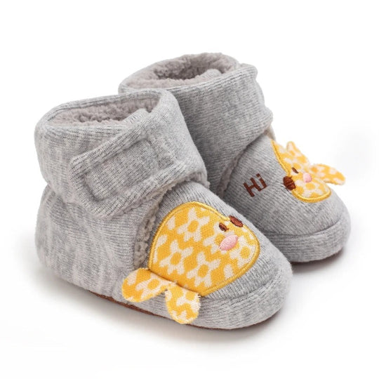 CozyPaws™ – Warme Dierenschoesche mit Antirutsch – Baby Winterlaarsche