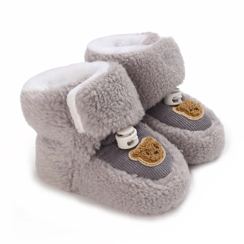 CozyPaws™ – Warme Dierenschoesche mit Antirutsch – Baby Winterlaarsche