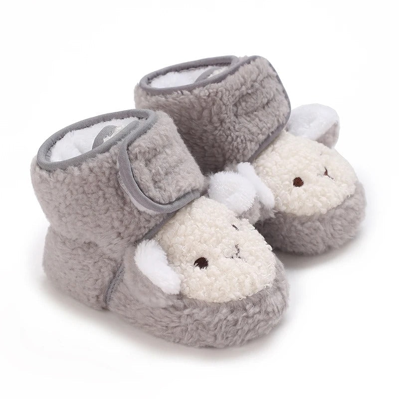 CozyPaws™ – Warme Dierenschoesche mit Antirutsch – Baby Winterlaarsche