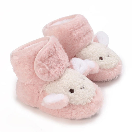 CozyPaws™ – Warme Dierenschoesche mit Antirutsch – Baby Winterlaarsche