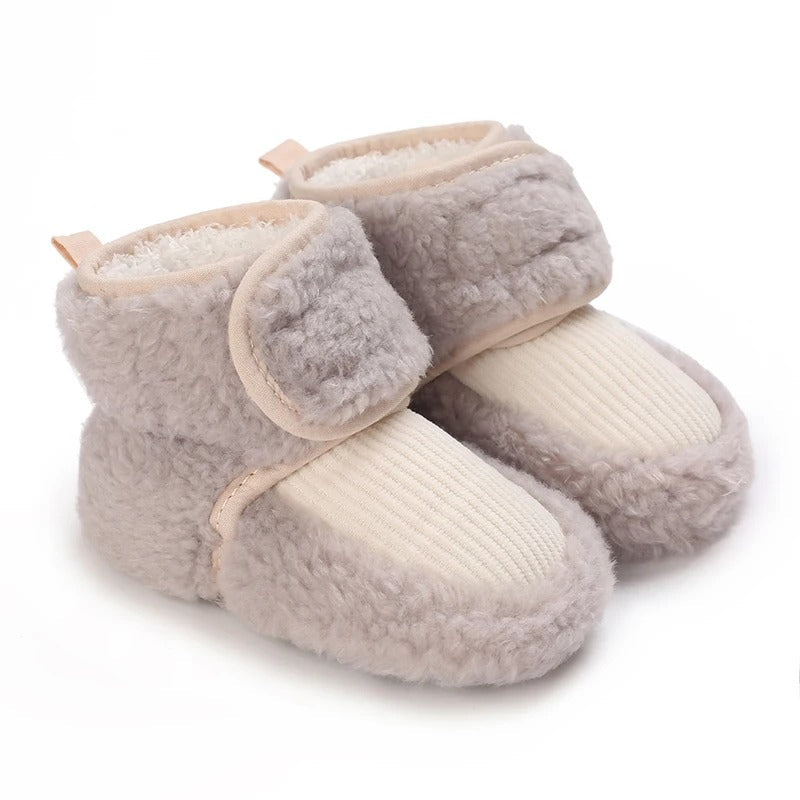 CozyPaws™ – Warme Dierenschoesche mit Antirutsch – Baby Winterlaarsche