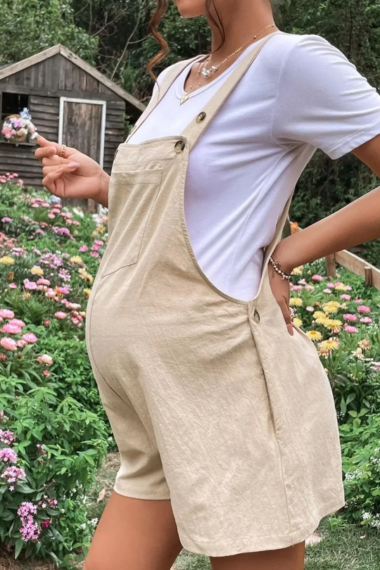BellyChic™ – Schwangerschafts-Jumpsuit – Komfort & Stil in Einem