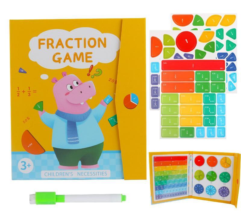 MagnetoFractions™ – Magnetisches Bruchrätselbuch!