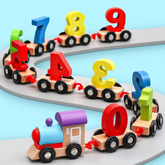 Counting Train™ - Zahlenzug aus Holz