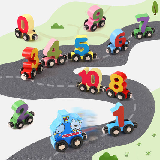 Counting Train™ - Zahlenzug aus Holz