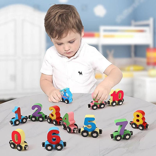 Counting Train™ - Zahlenzug aus Holz