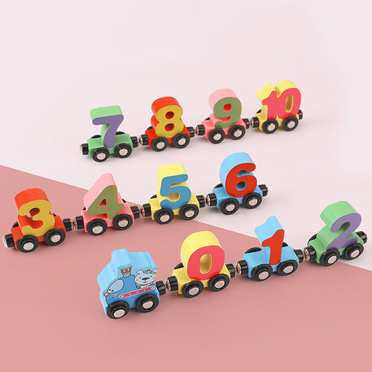 Counting Train™ - Zahlenzug aus Holz
