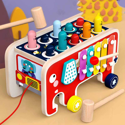 RhythmRascals™ - Musikspielzeug aus Holz