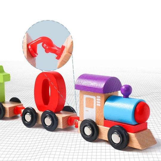 Counting Train™ - Zahlenzug aus Holz
