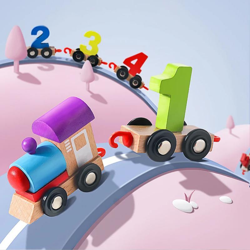 Counting Train™ - Zahlenzug aus Holz