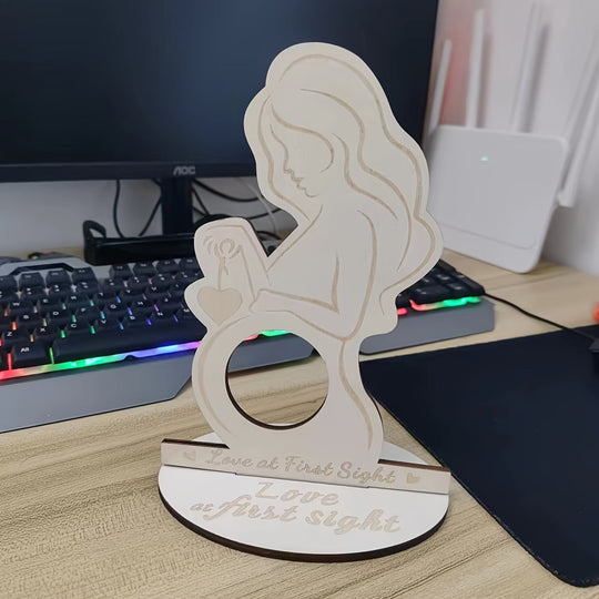 HeartPrint™ – Baby Echo-Fotografien aus Holz
