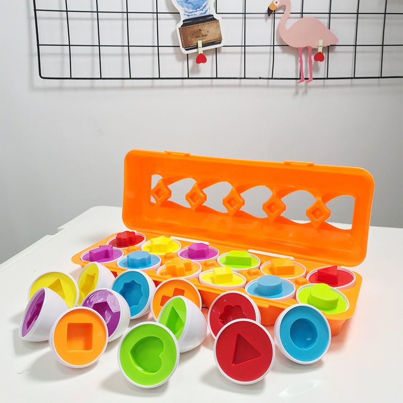 Montessori Matching Eggs - Pädagogisches Geschenk für Kinder