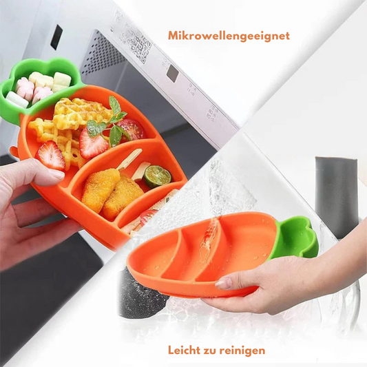 StickySnack™ – Das Silikon-Fütterungsset für Babys und Kleinkinder