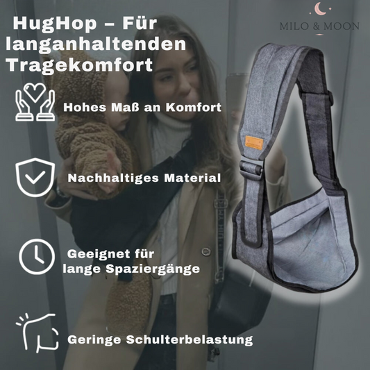 HugHop™ – Der leichte Hüftsitz für Kleinkinder
