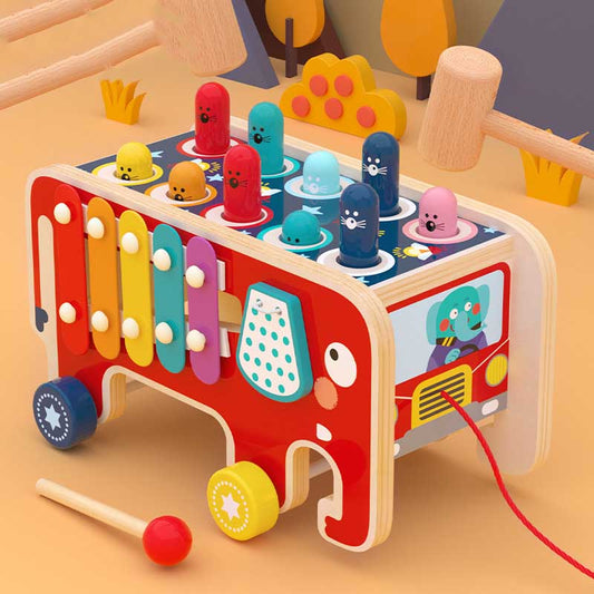RhythmRascals™ - Musikspielzeug aus Holz