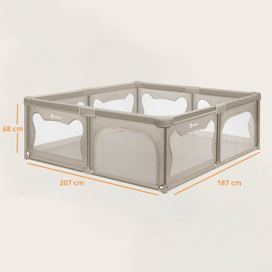 Milo & Moon Lionelo Willow XL - Babylaufstall - von 0-48 Monaten