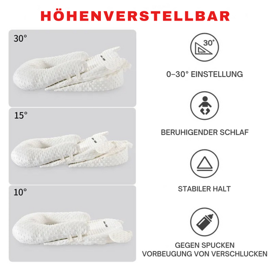 CloudCuddle™ – Luxuriöses und sicheres Still- und Schlafkissen