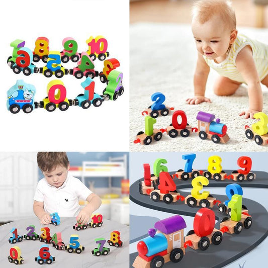 Counting Train™ - Zahlenzug aus Holz