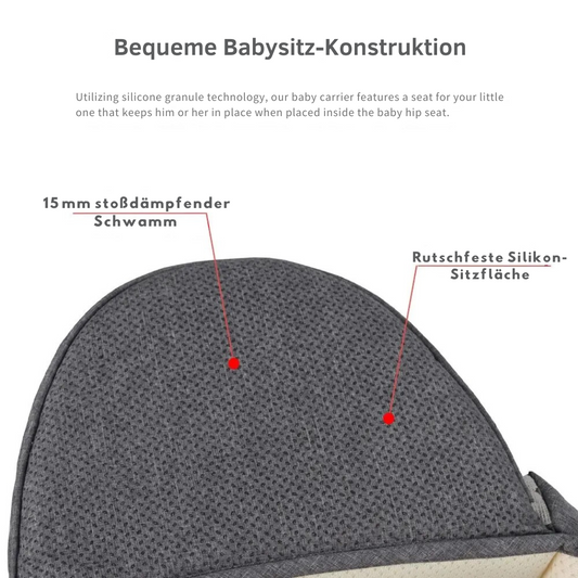 SnuggleNest™ – Ergonomische Babytrage für Eltern und Babys
