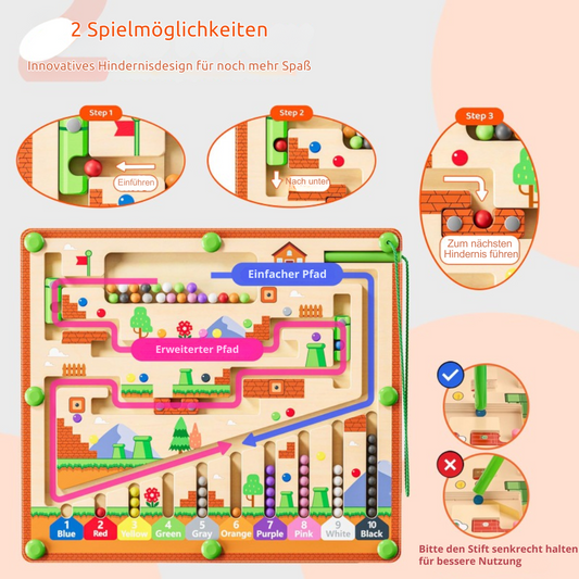 WonderMaze™ – Magnetisches Labyrinth – Montessori-Spielzeug