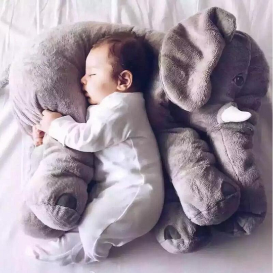 CuddlePhant™ Plüsch-Elefantenkissen – Sanftes Kuscheltier & Schlafbegleiter