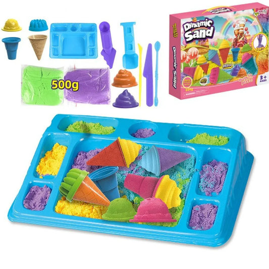 Creative Sand – Spielspaß und Kreativität! – Formbarer Sand