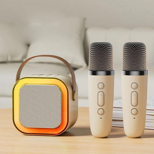 MelodyMates™ | Mini-Karaoke-Set - kabellose Mikrofone