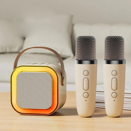 MelodyMates™ | Mini-Karaoke-Set - kabellose Mikrofone