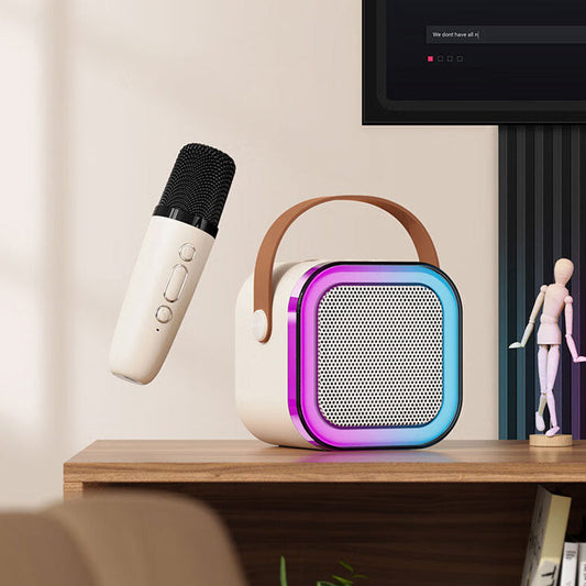 MelodyMates™ | Mini-Karaoke-Set - kabellose Mikrofone