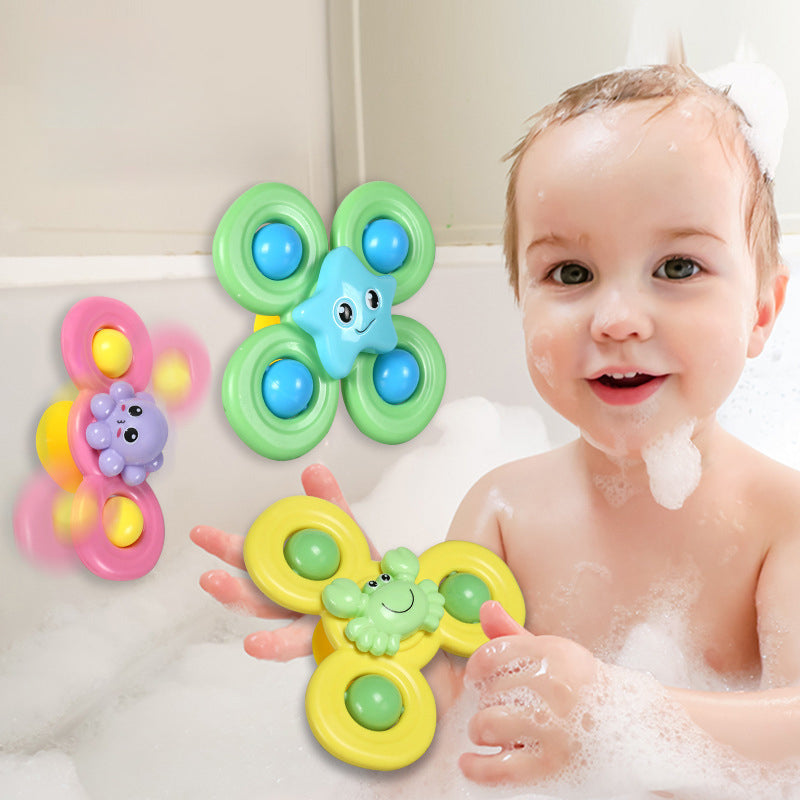 Spin & Play™ – Sensorisches Baby-Spinner-Set (3 Stück)