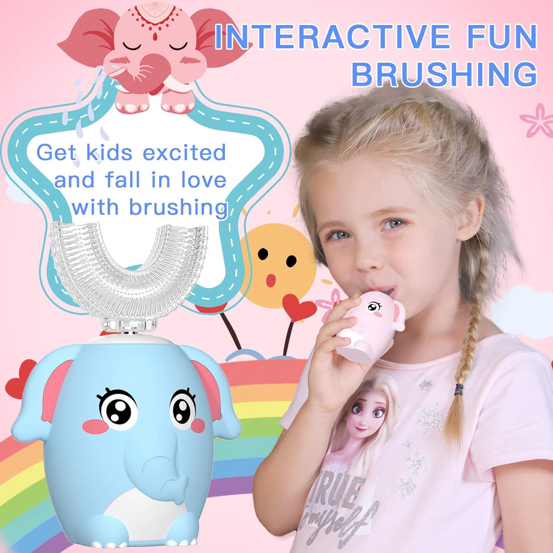 ElefantBrush™ – Elektrische U-Form Kinderzahnbürste 2–7 Jahr