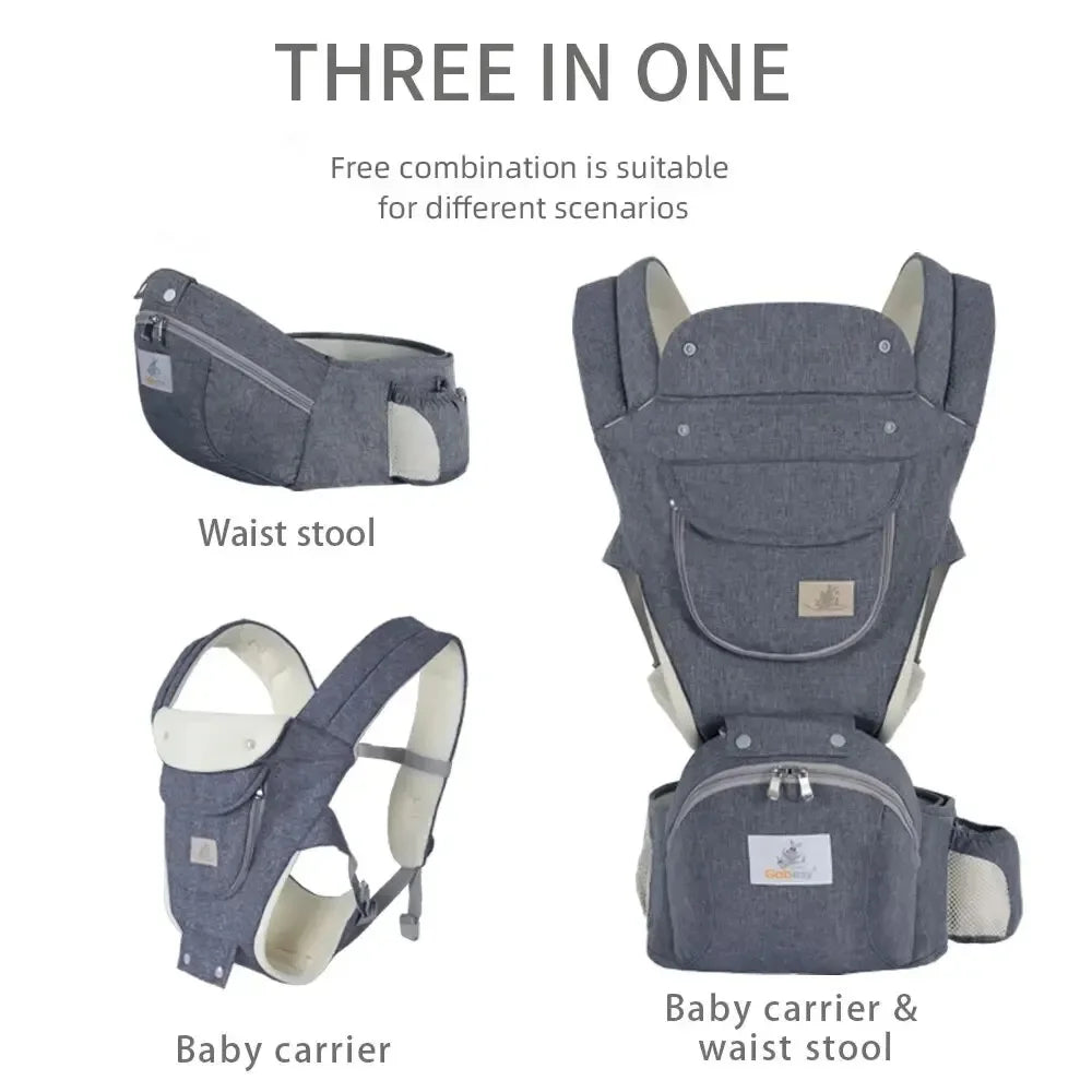 SnuggleNest™ – Ergonomische Babytrage für Eltern und Babys