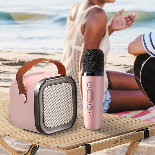 MelodyMates™ | Mini-Karaoke-Set - kabellose Mikrofone