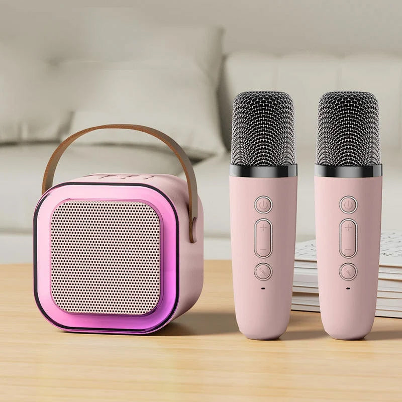 MelodyMates™ | Mini-Karaoke-Set - kabellose Mikrofone
