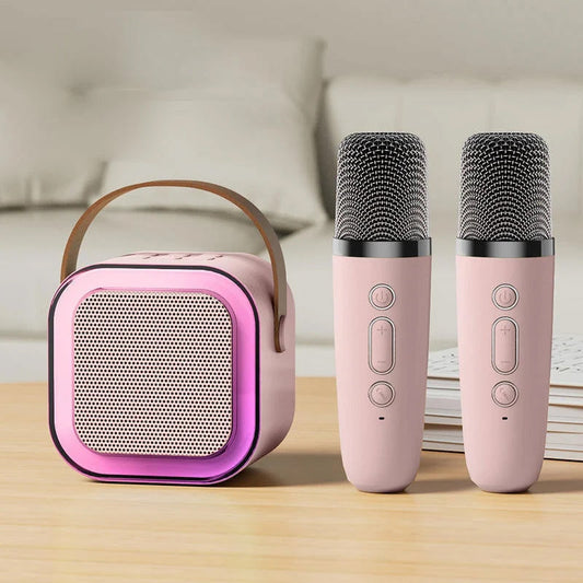 MelodyMates™ | Mini-Karaoke-Set - kabellose Mikrofone