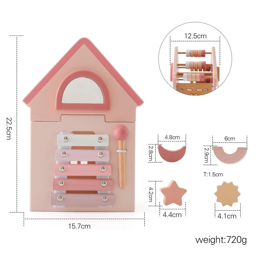 DreamNest™  - Montessori Holzspielzeughaus
