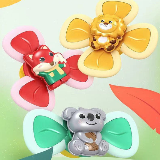 Spin & Play™ – Sensorisches Baby-Spinner-Set (3 Stück)