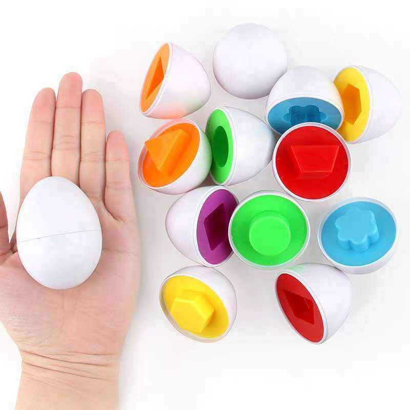 Montessori Matching Eggs - Pädagogisches Geschenk für Kinder